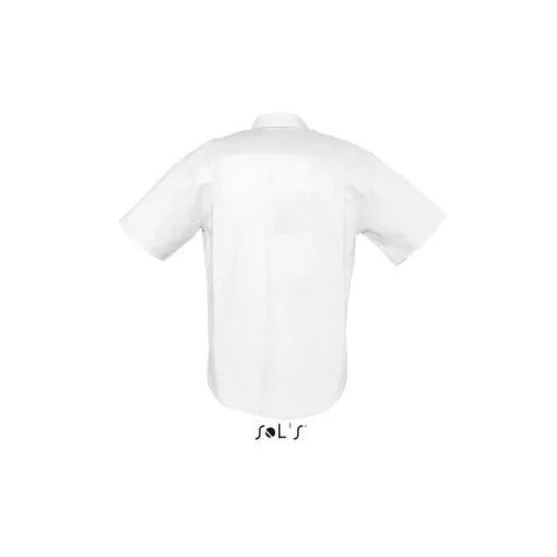 Férfi ing SOL S SO16010 Sol S Brisbane - Short Sleeve Oxford Men S Shirt -L, White
