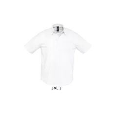 Férfi ing SOL S SO16010 Sol S Brisbane - Short Sleeve Oxford Men S Shirt -S, White