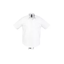 Férfi ing SOL S SO16010 Sol S Brisbane - Short Sleeve Oxford Men S Shirt -S, White