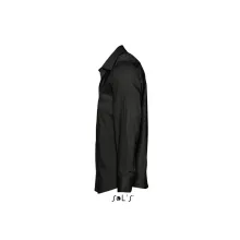 Férfi ing SOL S SO17000 Sol S Brighton - Long Sleeve Stretch Men S Shirt -3XL, Black