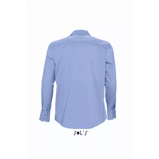 Férfi ing SOL S SO17000 Sol S Brighton - Long Sleeve Stretch Men S Shirt -4XL, Bright 