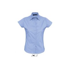 Női blúz SOL S SO17020 Sol S Excess - Short Sleeve Stretch Women S Shirt -L, Bright Sk