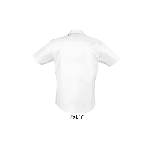 Férfi ing SOL S SO17030 Sol S Broadway - Short Sleeve Stretch Men S Shirt -S, White