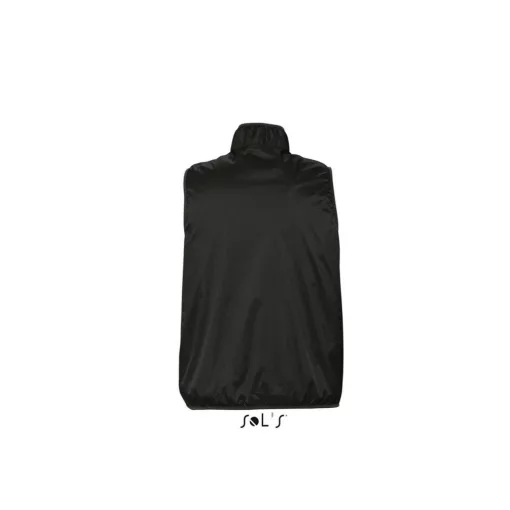 Uniszex mellény SOL S SO44001 Sol S Winner - Contrasted Reversible Bodywarmer -L, Blac