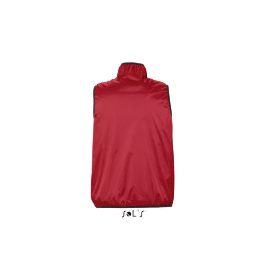 Uniszex mellény SOL S SO44001 Sol S Winner - Contrasted Reversible Bodywarmer -L, Red