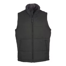 Uniszex mellény SOL S SO44002 Sol S Warm - Quilted Bodywarmer -S, Charcoal Grey