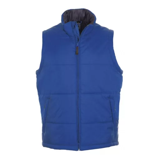 Uniszex mellény SOL S SO44002 Sol S Warm - Quilted Bodywarmer -2XL, Royal Blue