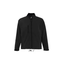 Férfi kabát SOL S SO46600 Sol S Relax - Men S Softshell Zipped Jacket -M, Black