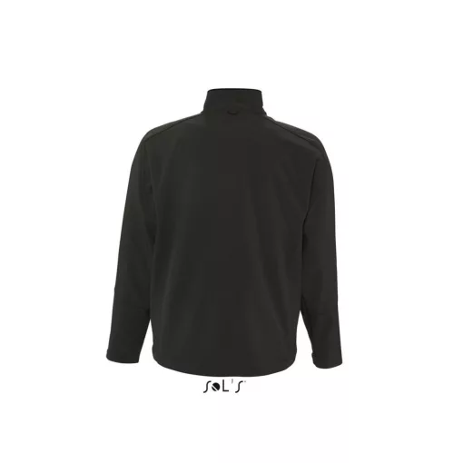 Férfi kabát SOL S SO46600 Sol S Relax - Men S Softshell Zipped Jacket -M, Black
