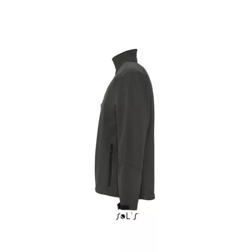 Férfi kabát SOL S SO46600 Sol S Relax - Men S Softshell Zipped Jacket -M, Charcoal Gre