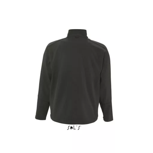 Férfi kabát SOL S SO46600 Sol S Relax - Men S Softshell Zipped Jacket -S, Charcoal Gre
