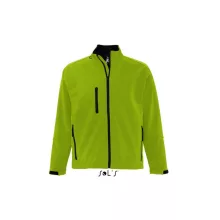 Férfi kabát SOL S SO46600 Sol S Relax - Men S Softshell Zipped Jacket -2XL, Green Absi