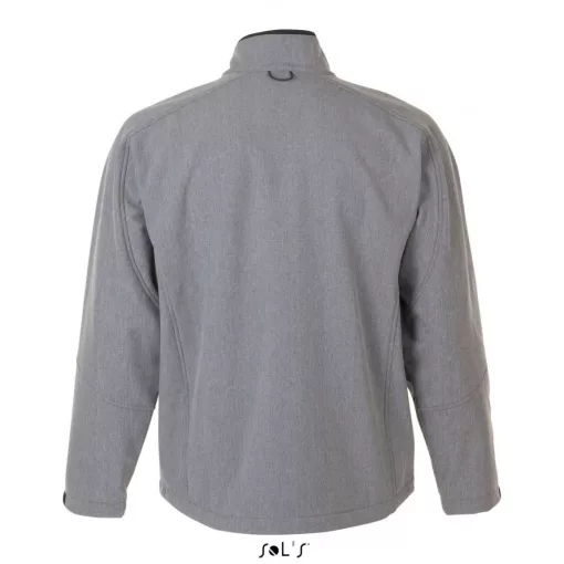 Férfi kabát SOL S SO46600 Sol S Relax - Men S Softshell Zipped Jacket -S, Grey Melange