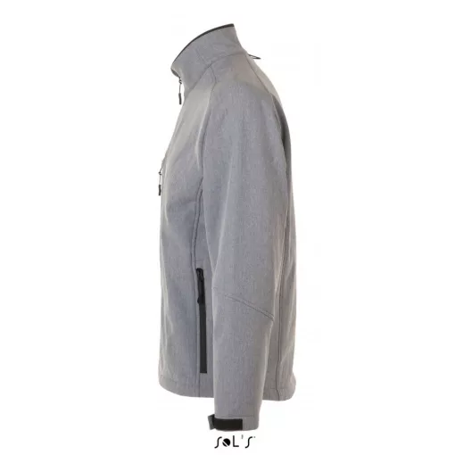 Férfi kabát SOL S SO46600 Sol S Relax - Men S Softshell Zipped Jacket -S, Grey Melange