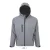Férfi Softshell SOL S SO46602 Sol S Replay Men - Hooded Softshell -XL, Grey Melange