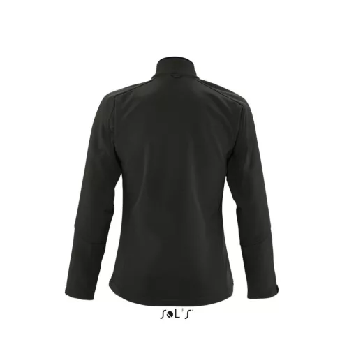 Női kabát SOL S SO46800 Sol S Roxy - Women S Softshell Zipped Jacket -XL, Black