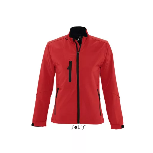 Női kabát SOL S SO46800 Sol S Roxy - Women S Softshell Zipped Jacket -L, Pepper Red