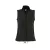 Női kabát SOL S SO46801 Sol S Rallye Women - Sleeveless Softshell Jacket -M, Black