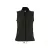 Női kabát SOL S SO46801 Sol S Rallye Women - Sleeveless Softshell Jacket -M, Black