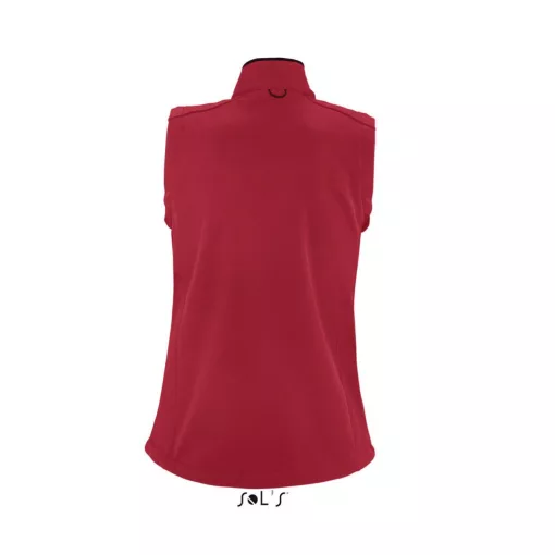 Női kabát SOL S SO46801 Sol S Rallye Women - Sleeveless Softshell Jacket -XL, Pepper R