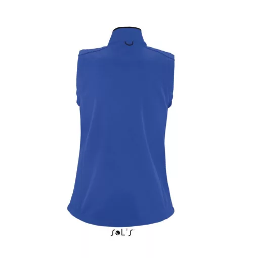 Női kabát SOL S SO46801 Sol S Rallye Women - Sleeveless Softshell Jacket -M, Royal Blu