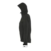 Női SOL S SO46802 Sol S Replay Women - Hooded Softshell -L, Black