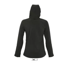 Női SOL S SO46802 Sol S Replay Women - Hooded Softshell -M, Black