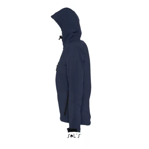 Női SOL S SO46802 Sol S Replay Women - Hooded Softshell -2XL, French Navy