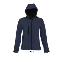 Női SOL S SO46802 Sol S Replay Women - Hooded Softshell -M, French Navy