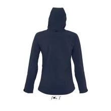 Női SOL S SO46802 Sol S Replay Women - Hooded Softshell -M, French Navy