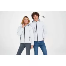 Női SOL S SO46802 Sol S Replay Women - Hooded Softshell -L, White