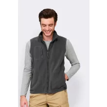 Uniszex SOL S SO51000 Sol S norway - Sleeveless Fleece Cardigan -M, Royal Blue