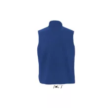 Uniszex SOL S SO51000 Sol S norway - Sleeveless Fleece Cardigan -M, Royal Blue