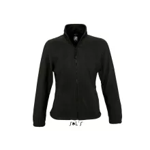 Női kabát SOL S SO54500 Sol S north Women - Zipped Fleece Jacket -2XL, Black