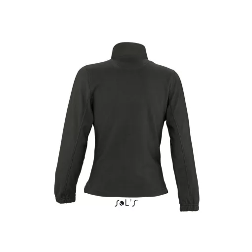 Női kabát SOL S SO54500 Sol S north Women - Zipped Fleece Jacket -2XL, Black