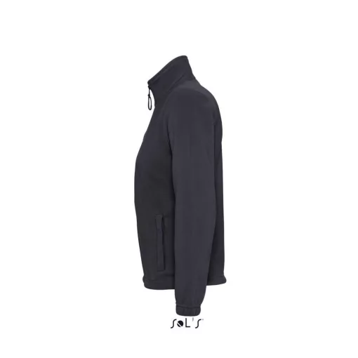 Női kabát SOL S SO54500 Sol S north Women - Zipped Fleece Jacket -M, Charcoal Grey
