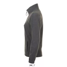 Női kabát SOL S SO54500 Sol S north Women - Zipped Fleece Jacket -L, Grey Melange