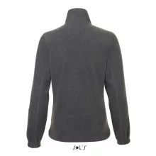 Női kabát SOL S SO54500 Sol S north Women - Zipped Fleece Jacket -M, Grey Melange