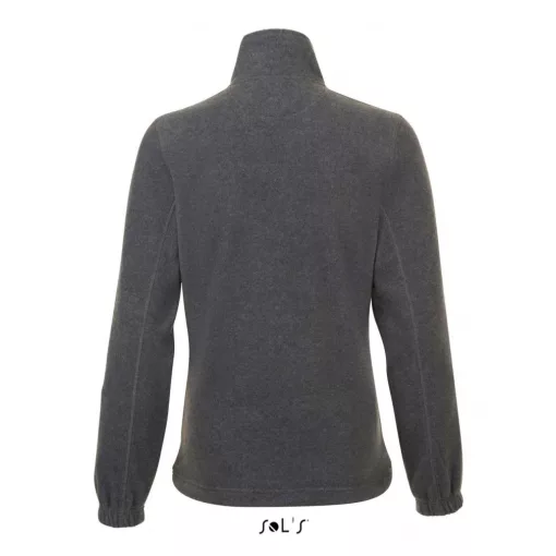 Női kabát SOL S SO54500 Sol S north Women - Zipped Fleece Jacket -XL, Grey Melange