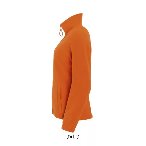Női kabát SOL S SO54500 Sol S north Women - Zipped Fleece Jacket -2XL, Orange