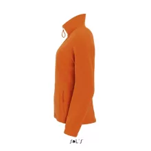 Női kabát SOL S SO54500 Sol S north Women - Zipped Fleece Jacket -M, Orange
