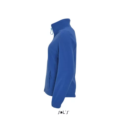 Női kabát SOL S SO54500 Sol S north Women - Zipped Fleece Jacket -2XL, Royal Blue