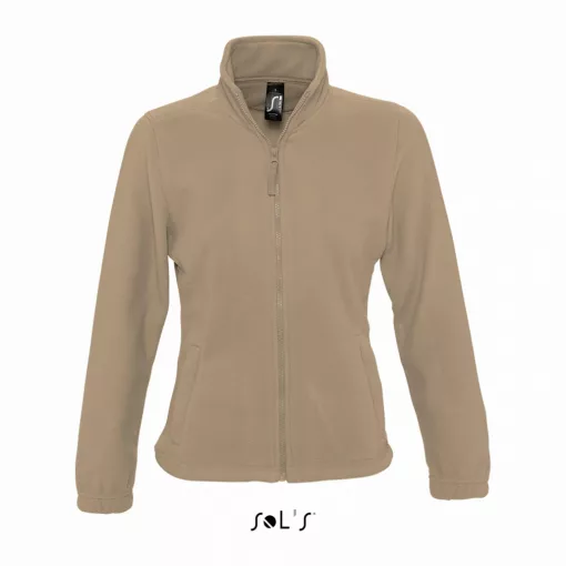 Női kabát SOL S SO54500 Sol S north Women - Zipped Fleece Jacket -M, Rope
