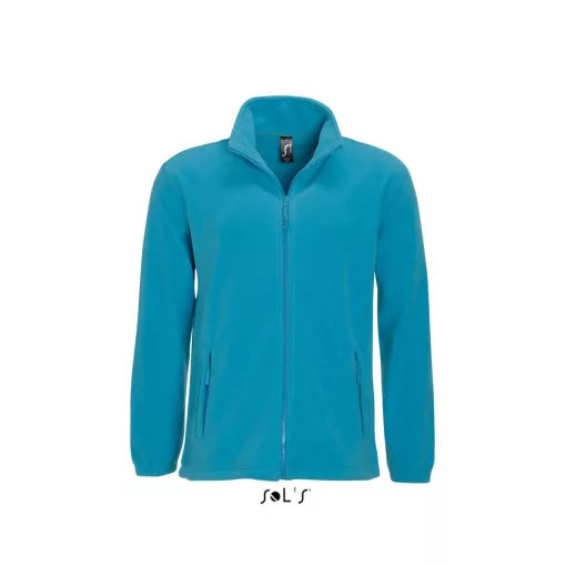 Uniszex kabát SOL S SO55000 Sol S north Men - Zipped Fleece Jacket -S, Aqua