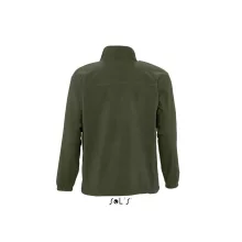 Uniszex kabát SOL S SO55000 Sol S north Men - Zipped Fleece Jacket -S, Army