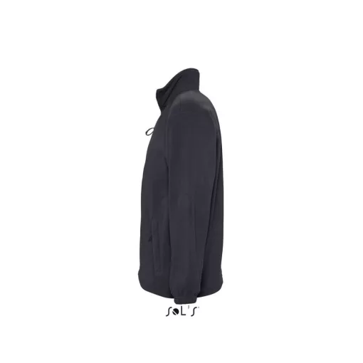 Uniszex kabát SOL S SO55000 Sol S north Men - Zipped Fleece Jacket -M, Charcoal Grey