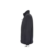 Uniszex kabát SOL S SO55000 Sol S north Men - Zipped Fleece Jacket -S, Charcoal Grey