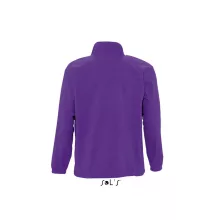 Uniszex kabát SOL S SO55000 Sol S north Men - Zipped Fleece Jacket -XL, Dark Purple