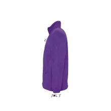 Uniszex kabát SOL S SO55000 Sol S north Men - Zipped Fleece Jacket -5XL, Dark Purple
