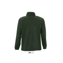 Uniszex kabát SOL S SO55000 Sol S north Men - Zipped Fleece Jacket -3XL, Fir Green